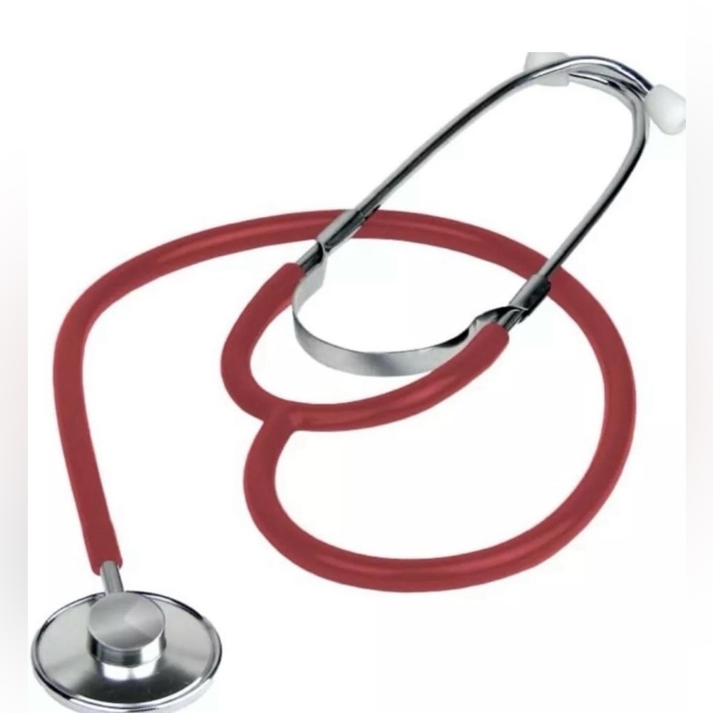 Dixie EMS Single Head Lightweight Stethoscope, Latex Free, for Doctors